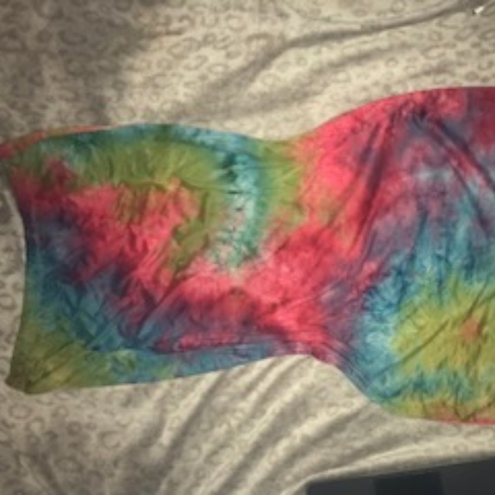 Tie Dye Tubes Dress